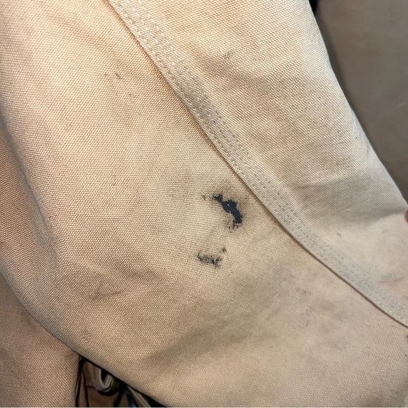 Vintage 1989 100 Years CARHARTT Blanket Lined
Chore Coat Jacket Size XXXL - Picture 9 of 12